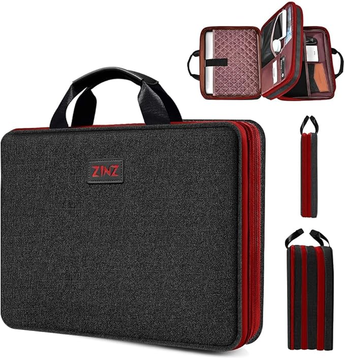 ZINZ Slim Expandable 13 13.3 13.6 14 Laptop Case Sleeve Compatible with MacBook Air/Pro 13-14 M1 M2 M3 2021-2023 Pro/Max,13.5 Surface Laptop 4/3,B01K02
