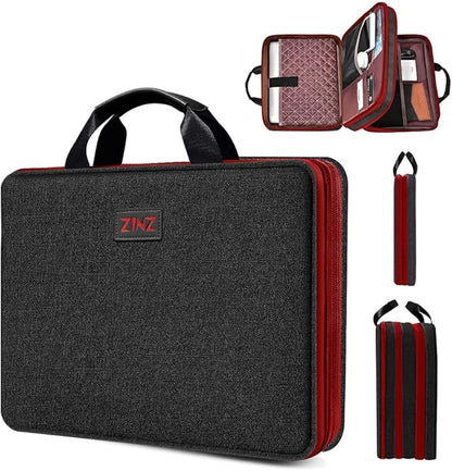 ZINZ Slim Expandable 13 13.3 13.6 14 Laptop Case Sleeve Compatible with MacBook Air/Pro 13-14 M1 M2 M3 2021-2023 Pro/Max,13.5 Surface Laptop 4/3,B01K02