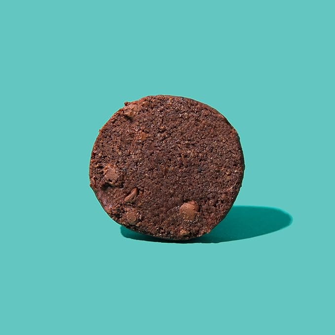 Love + Chew Superfood Soft Baked MINI Cookies, Mint Cacao Brownie Flavor, Plant Based Cookie Made With Almonds & Dark Chocolate for Kids and Adults, Vegan Snacks, Gluten Free, Paleo, Non GMO, 18 Pack