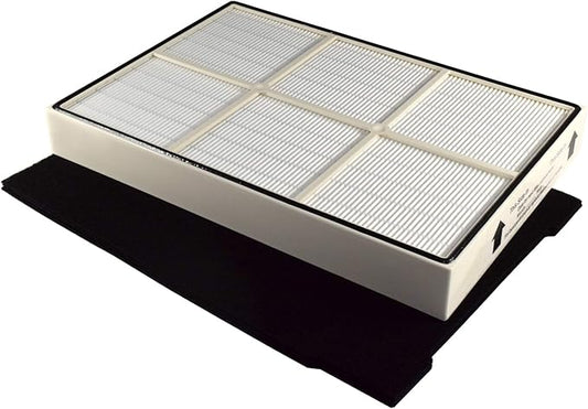 HQRP HEPA Filter Set compatible with Whirlpool Whispure AP150, AP250, AP25030K, APR25130L, APR25530L, AP15030H, parts 1183051K 8171433K (Small) Replacement