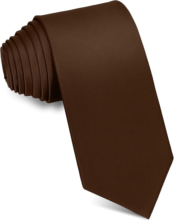 Men's Ties Solid Pure Color 3.15" (8CM) Necktie Plain Formal Business Wedding Black Ties For Men