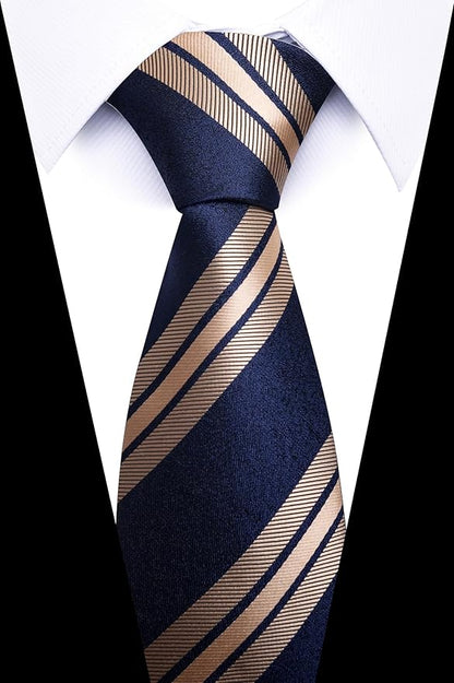 Tie For Men Necktie Woven Jacquard Neck Ties Set 6 PCS