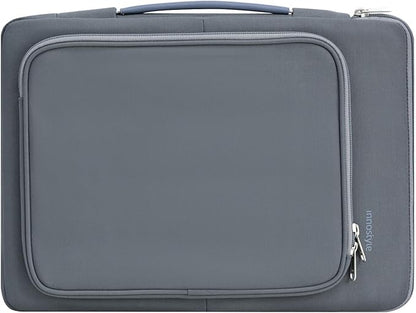 Laptop Sleeve Case with Handle 14 16 Inch Computer Cover Bag Compatible with MacBook Pro 16 (Gray, 14 inch)