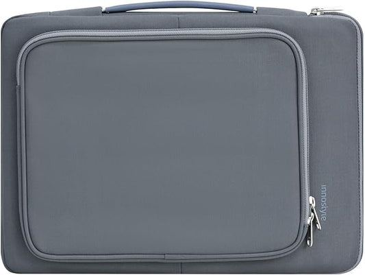 Laptop Sleeve Case with Handle 14 16 Inch Computer Cover Bag Compatible with MacBook Pro 16 (Gray, 14 inch)