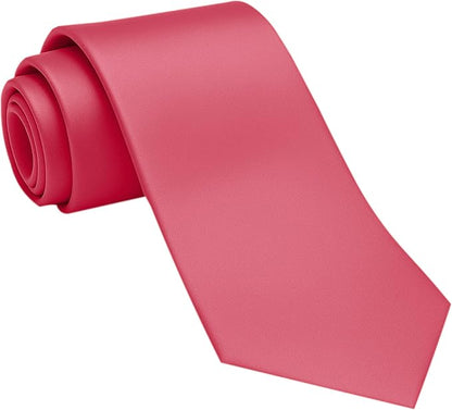 Dibi Solid Color Ties for Men, Formal Mens Ties, Neck Tie, Classic Tie for Boys Women Teens, Wedding Business Costume Necktie