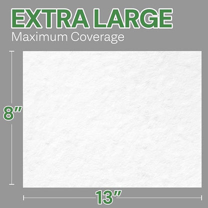 Adult Wipes Extra Large Scented - Skin-Friendly Incontinence Wet Wipes for Adults & Elderly Disposable Washcloths - 8x13" 12 Packs of 60 (720 Wipes)