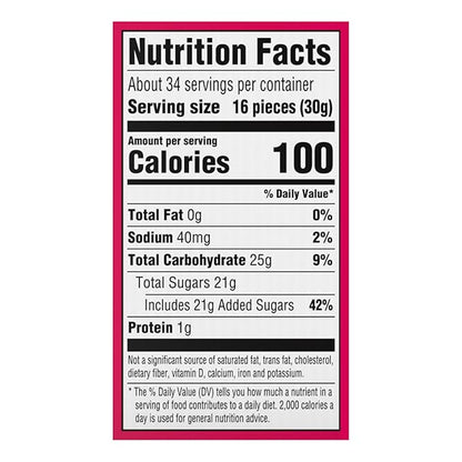 Nerds Gummy Clusters Candy, Rainbow, 3 Ounce Pouches (Pack of 12)
