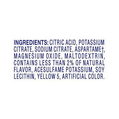 Crystal Light Sugar-Free Lemonade Naturally Flavored Powdered Drink Mix 48 Count Pitcher Packets