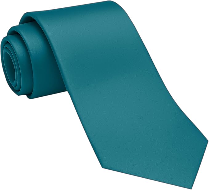 Dibi Solid Color Ties for Men, Formal Mens Ties, Neck Tie, Classic Tie for Boys Women Teens, Wedding Business Costume Necktie