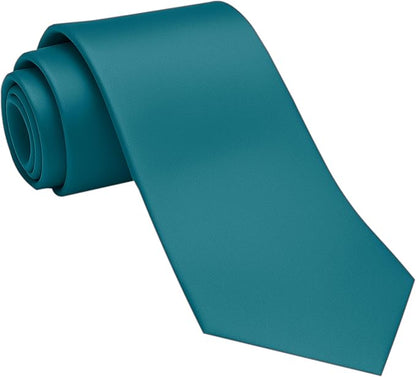 Dibi Solid Color Ties for Men, Formal Mens Ties, Neck Tie, Classic Tie for Boys Women Teens, Wedding Business Costume Necktie