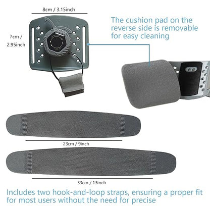 AFO Foot Drop Brace for Walking 2026 Upgraded - Soft Strap with Hard Shell, Reinforced Snap-Fit Lock, Support for Mild Foot Dragging, Tripping, Abnormal Posture,Gray