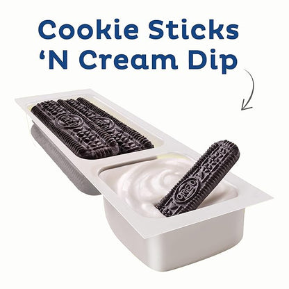 Handi-Snacks OREO Cookie Sticks 'N Creme Dip Snack Packs, 20 Snack Packs (Pack of 2)