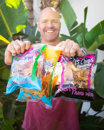 Rusty’s Chips - Crunchy & Healthy Chips for a Quick Bite - Gluten Free Chips, No Preservatives, Non-GMO, Vegan-Friendly Snack Pack