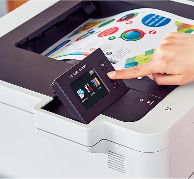 Brother HL-L3270CDW Compact Wireless Digital Color Printer with NFC, Mobile Device and Duplex Printing - Ideal -for Home and Small Office Use, Amazon Dash Replenishment Ready