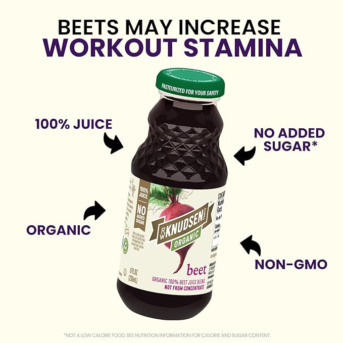 R.W. Knudsen Organic Beet Juice, 8 fl oz (12 Pack)