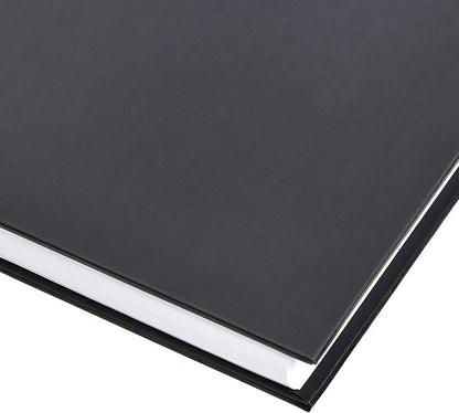 Amazon Basics Professional Journal, 10.5X7.5 inches, Black, 2-Pack