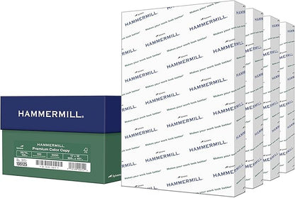 Hammermill Printer Paper, Premium Color 28 lb Copy Paper, 12 x 18 - 100 Bright, Made in the USA, 106125C - 4 Ream (2,000 Sheets)