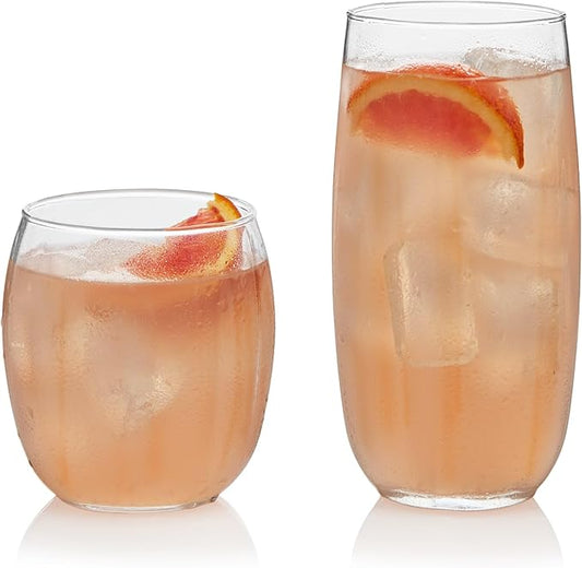 Libbey Samba 16-piece Drinkware Glass Set