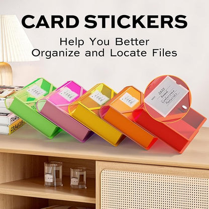 Deli 10 Pack Plastic Expanding File Folder, Folders for Documents with Snap Closure, Colorful File Folder Organizer, Transparent Accordion File Organizer, Large Capacity, Fit Letter/A4 Size, 9 Colors