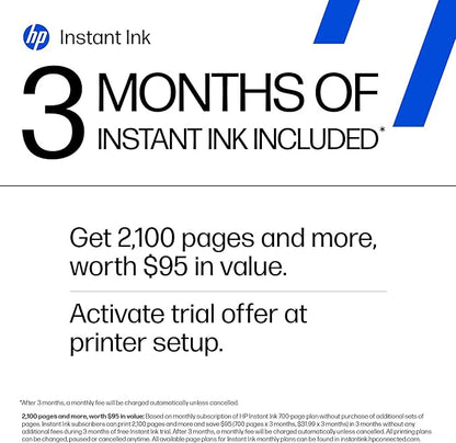 HP Envy 6555e Wireless All-in-One Color Inkjet Printer, Portobello, Print, scan, copy, Duplex printing Best-for-home, 3 month Instant Ink trial included, AI-enabled (714N5A) (Renewed)