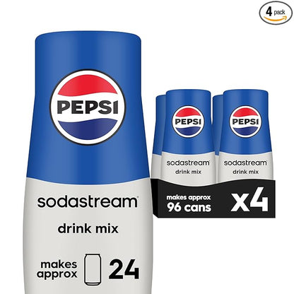 SodaStream® Pepsi® Beverage Mix (440ml, Pack of 4)
