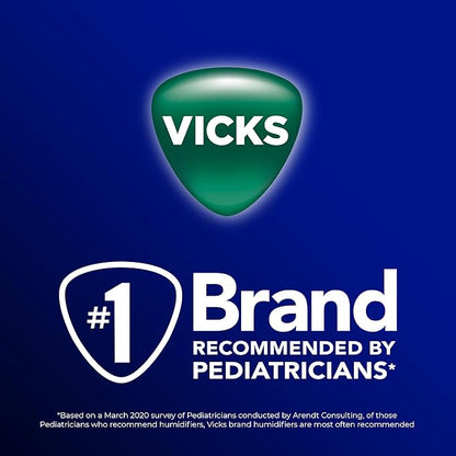 Vicks VapoPads Plus with Intense Cold Blasting Menthol - Vapor Pads Refill for Vicks Humidifiers and Steam Inhalers, Scent Pads for Congestion Relief, 20-Pack, Box Color May Vary
