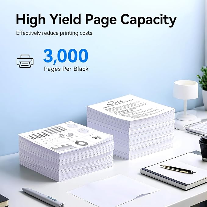 TN820 Toner Cartridge Black 2-Pack High Yield Replacement for Brother TN-820 TN-850 TN-880 Toner Compatible with Brother HL-L6200DW MFC-L5850DW MFC-L5700DW HL-L5200DW MFC-L5900DW DCP-L5500DN Printer