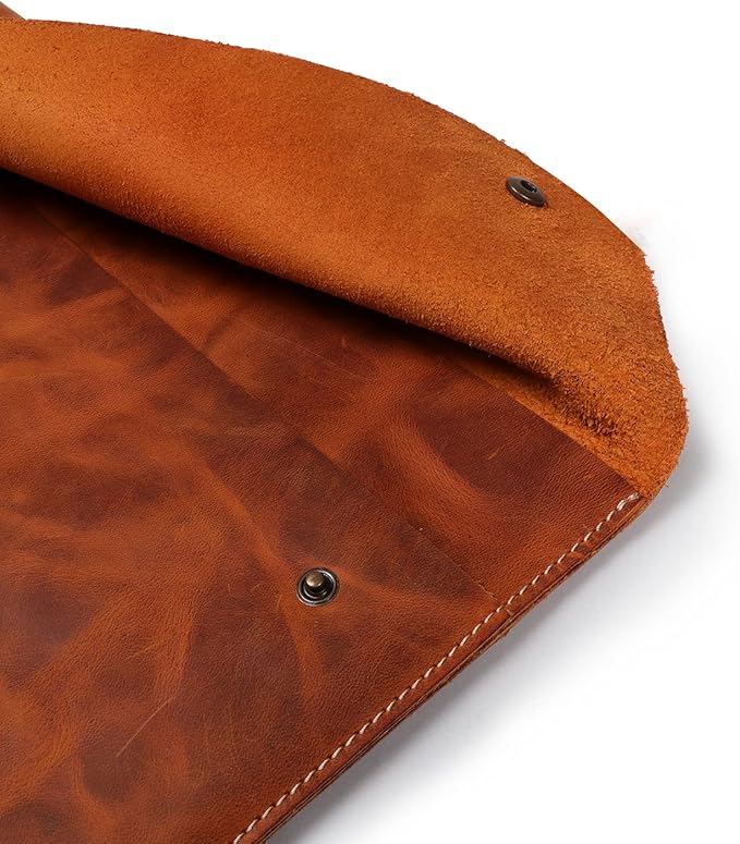 MegaGear Top Grain Leather MacBook Bag Laptop Sleeve for MacBook Pro and MacBook Air Case - 16 Inch - 15 Inch - 15.5 Inch (M4, M3, M2, M2, M1, Pro & Max) 2020 to 2024 Models