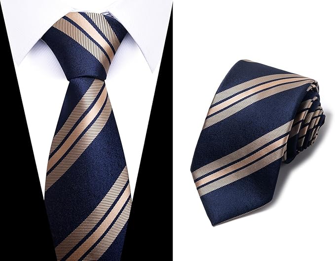Tie For Men Necktie Woven Jacquard Neck Ties Set 6 PCS
