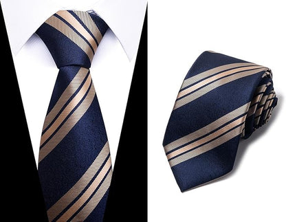 Tie For Men Necktie Woven Jacquard Neck Ties Set 6 PCS