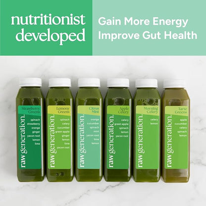Raw Generation Cleanse for 2 – Cleanse with a Partner for Maximum Results – Two 5-Day Deep Detox Cleanses with Less Sugar to Lose Weight, Detoxify, Reduce Bloating, Increase Energy & Reset Your Diet