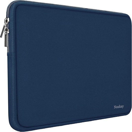 14 Inch Laptop Case, Resistant Neoprene Laptop Cover/Notebook Computer Pocket Case/Tablet Briefcase Carrying Bag for 14 inch HP, Lenovo, Asus Notebook, Ultrabook, Dark Blue