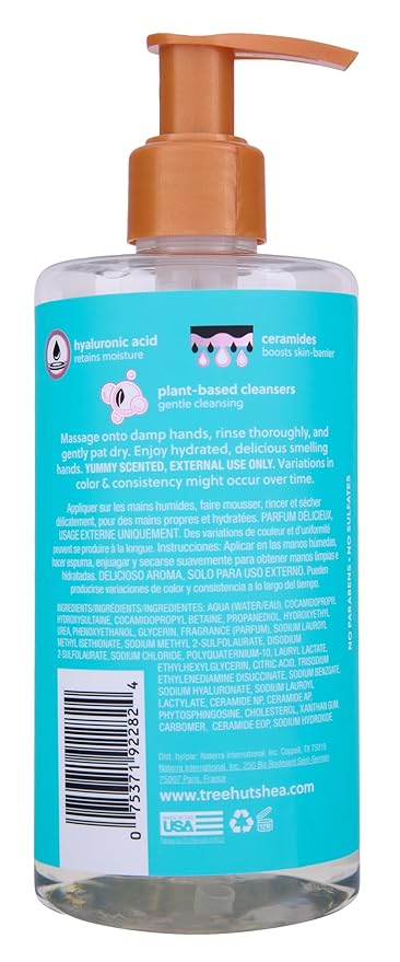 Tree Hut Lotus Water Serum Infused Hand Wash | Nourish & Hydrate Hands with Strengthening Skin Care | Long Lasting Scent | Cleanse & Lock in Moisture | 11 fl oz.