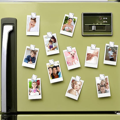 Magnetic Clips, 2.12 inches Heavy Duty Metal Magnet Clips for Hanging, 6 Pack Extra Strong Large Magnetic Clip for Whiteboard, Classroom, Office