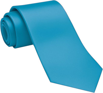 Dibi Solid Color Ties for Men, Formal Mens Ties, Neck Tie, Classic Tie for Boys Women Teens, Wedding Business Costume Necktie