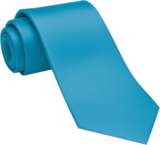 Dibi Solid Color Ties for Men, Formal Mens Ties, Neck Tie, Classic Tie for Boys Women Teens, Wedding Business Costume Necktie