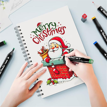 Alcohol Markers, 80 Colors Dual Tip Art Markers For Adults, Coloring Painting School Supplies Sketch Drawing Marker For Students Drawing and Coloring