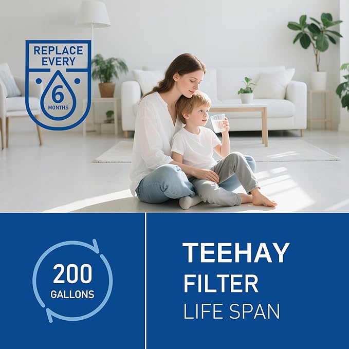 Filter 1 Water Filter Replacement, Compatible with EveryDrop Filter 1, Kitchenaid KAD1RXD1, Whirlpool WRS325SDHV, WRS325SDHW, WRS315SDHW, WRS315SDHM, WRS315SDHT, WRS331SDHW, 2 Pack