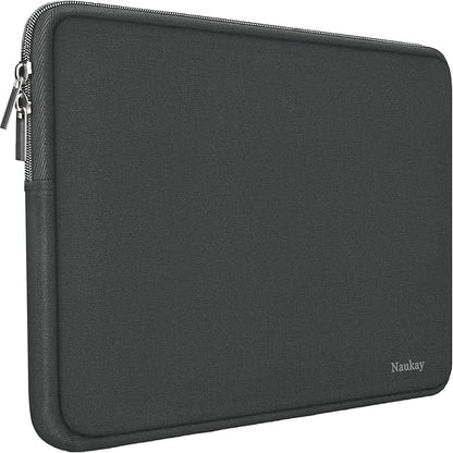 Laptop Sleeve Bag 15.6 Inch,Resistant Neoprene Laptop Sleeve/Notebook Computer Pocket Case/Tablet Briefcase Carrying Bag fit for Computer Notebook MacBook- (Grey)