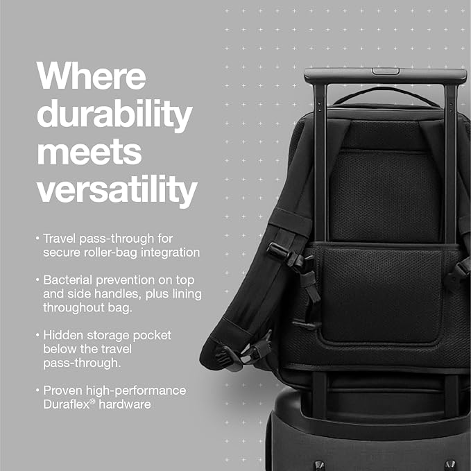 Incase A.R.C. Commuter Backpack 26L – Work and Laptop Bag – Fits up to 16 inch Laptop and MacBook – RFID Pocket, 6 Zippered Compartments, Tablet Sleeve – Everyday and Travel Backpack – Navy