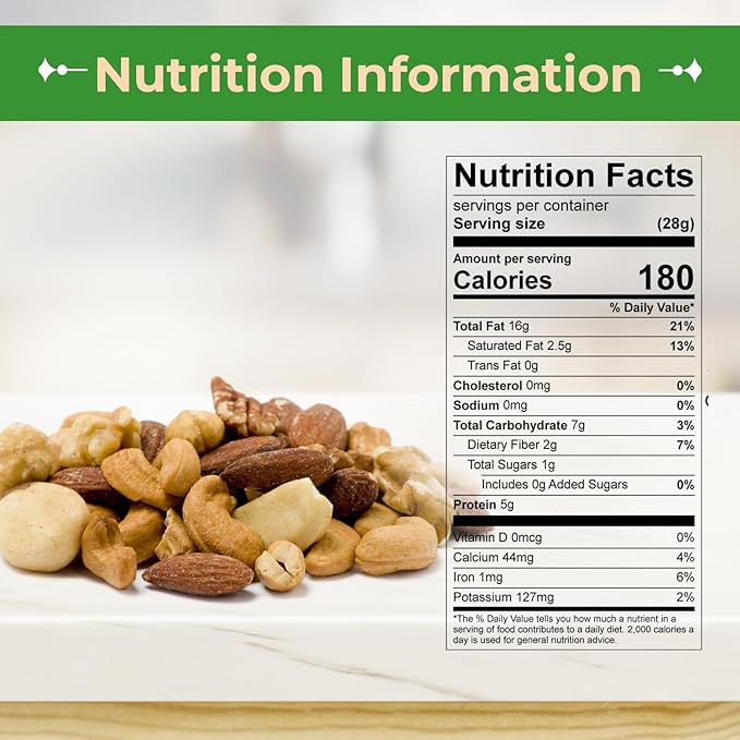 Sincerely Nuts Roasted & Salted Mixed Nuts | Almonds, Cashews, Pecans, Brazil Nuts and Hazelnuts | Healthy Snack - Nutrient Rich Alternative Treat | Vegan, Kosher & Gluten-Free | 3 lb bag
