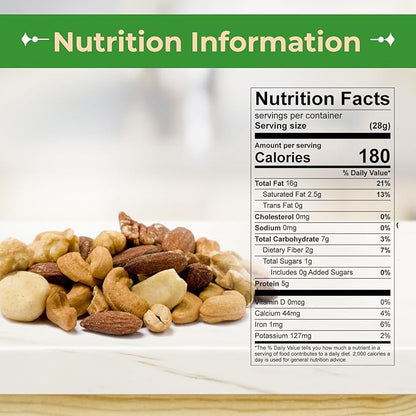 Sincerely Nuts Roasted & Salted Mixed Nuts | Almonds, Cashews, Pecans, Brazil Nuts and Hazelnuts | Healthy Snack - Nutrient Rich Alternative Treat | Vegan, Kosher & Gluten-Free | 3 lb bag