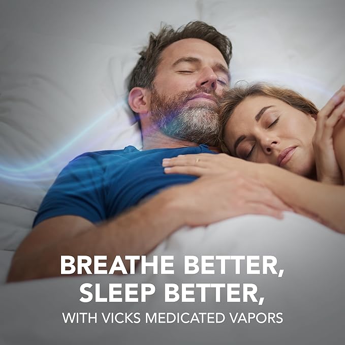 Vicks VapoSteam Medicated Liquid Camphor Cough Suppressant, VapoSteam Liquid Helps Relieve Coughing, Compatible with Vicks Humidifiers & Vaporizers, 8 Oz