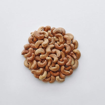 Dry Roasted Dark Cashews with Himalayan Salt (1 Lb) - Dark Oven Roasted to Perfection in Small Batches for Added Freshness - Super Crunchy - Farm Fresh Nuts Brand