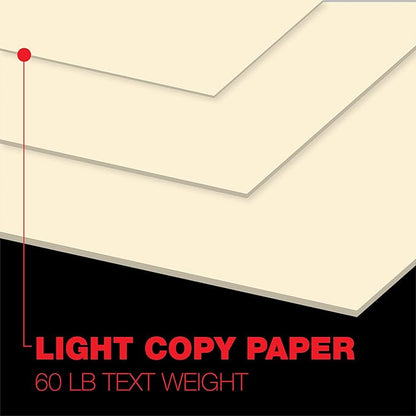 Accent Opaque Cream Printer Paper, 8.5” x 11” 24lb Bond/60lb Text Copy Paper – 500 Sheets (1 Ream) – Premium Computer Paper with Smooth Finish – 97 Bright, 89gsm – Warm White Copy Paper – 188123R