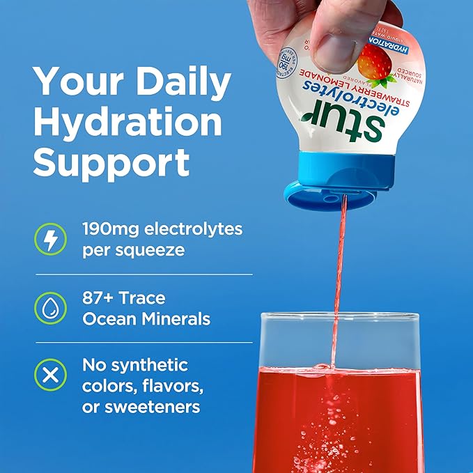 Stur Liquid Water Enhancer | Electrolyte Variety Pack | Naturally Sweetened | High in Antioxidants | Sugar Free | Zero Calories | Keto | Vegan | 5 Bottles, Makes 90 Drinks
