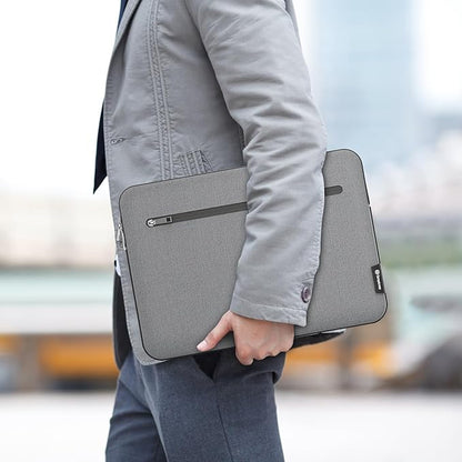 Smatree SlimPro Laptop Sleeve Case for 16 inch DELL Latitude 7650/7640, DELL Laptop Case with Swift-Access Accessory Pocket, Patented Super-Corner Design, Light Grey(S619LG)