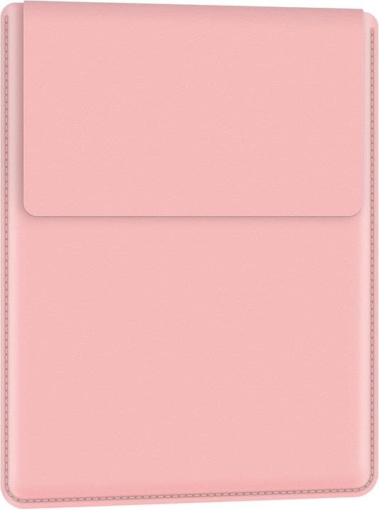 BVYA 12-13.3" Laptop Sleeve, PU Leather Laptop Case Compatible with MacBook Air 13 2018-2022 (M2 A2681 M1 A2337), Compatible with MacBook Pro 13 2016-2022 (M2 A2686 M1 A2338 A2251 A2289 A2159)