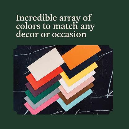 100 Linen-Feel Green Paper Napkins - Decorative Cloth-Like Green Dinner Napkins - Soft And Absorbent. For Kitchen, Party, Wedding, Bathroom Or Any Occasion