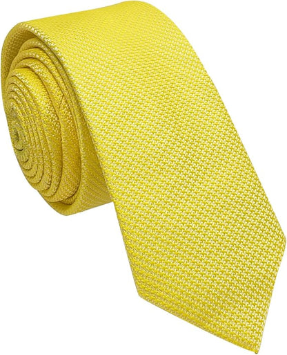 Mens Solid Neckties,2.36'' Wide Slim Tie For Men With Gift Box